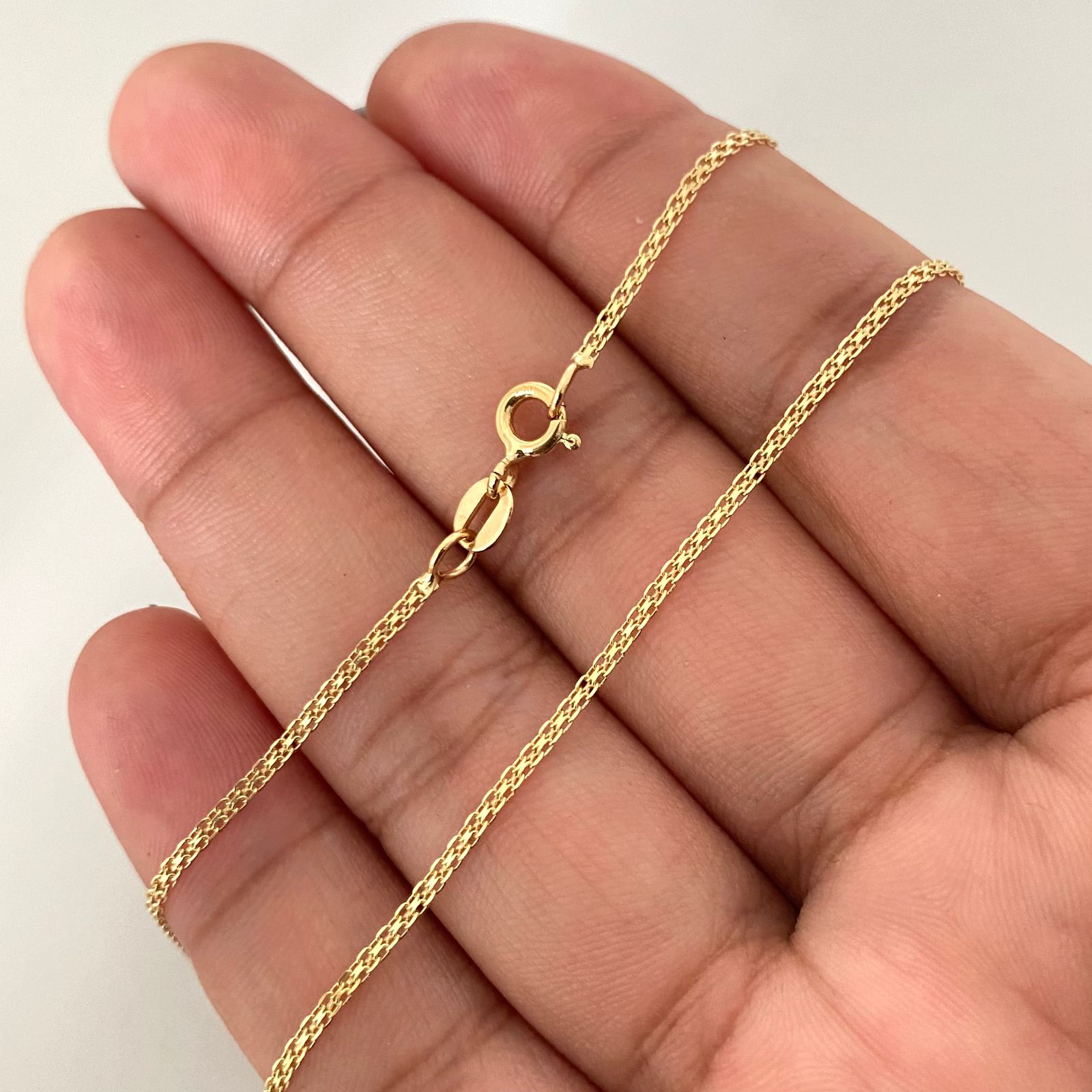 Cadena It china Oro amarillo 18k 3,15 Gr / 1,45 mm / 60 Cm